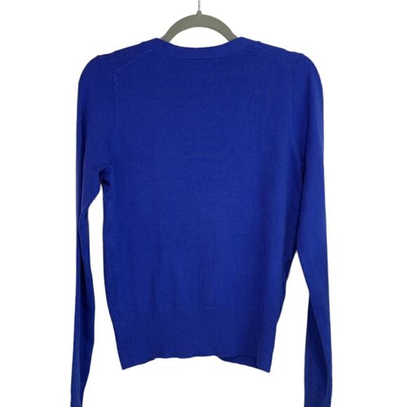 𝅺ANN Taylor Royal Blue Cardigan - Picture 2 of 10